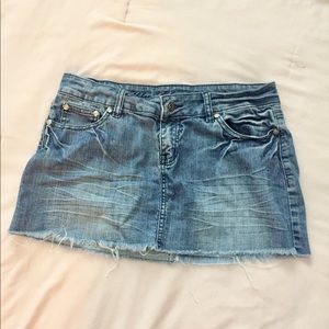 Denim skirt